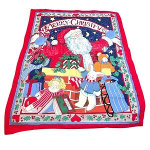 Susan Winget 1994 Merry Christmas Santa‎ Toys 42 X 33